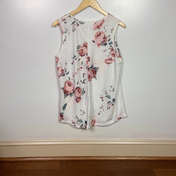 FLORAL tank top - Picture 3 of 5